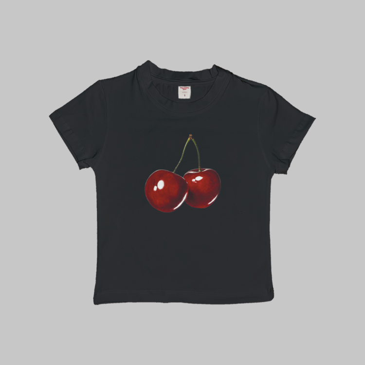 Cherries Baby Tee