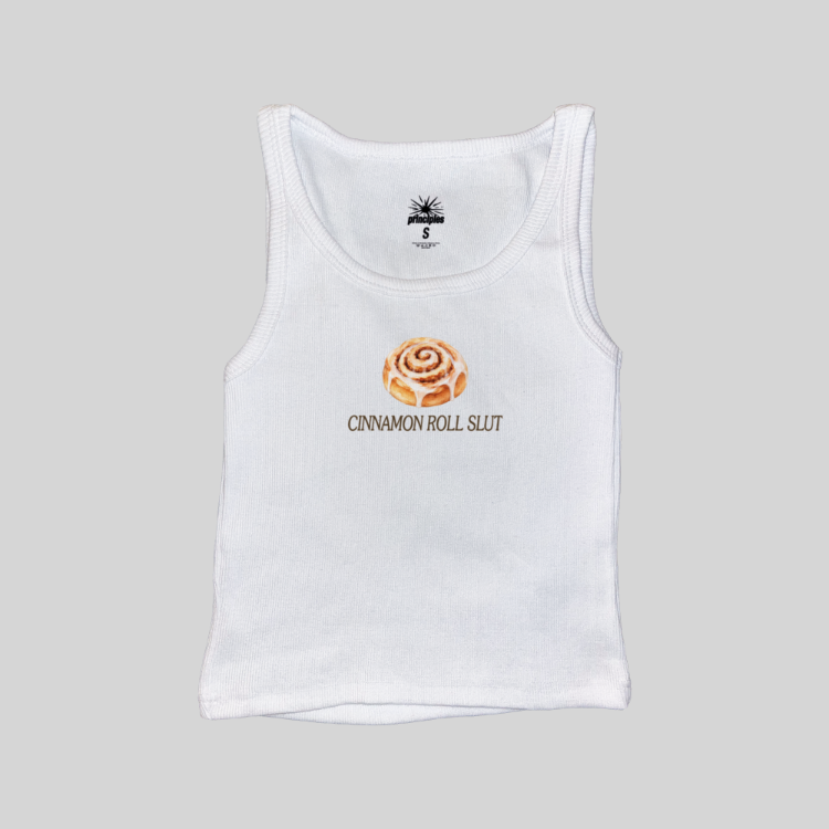 Cinnamon Roll Slut Fitilli Askılı Üst Atlet