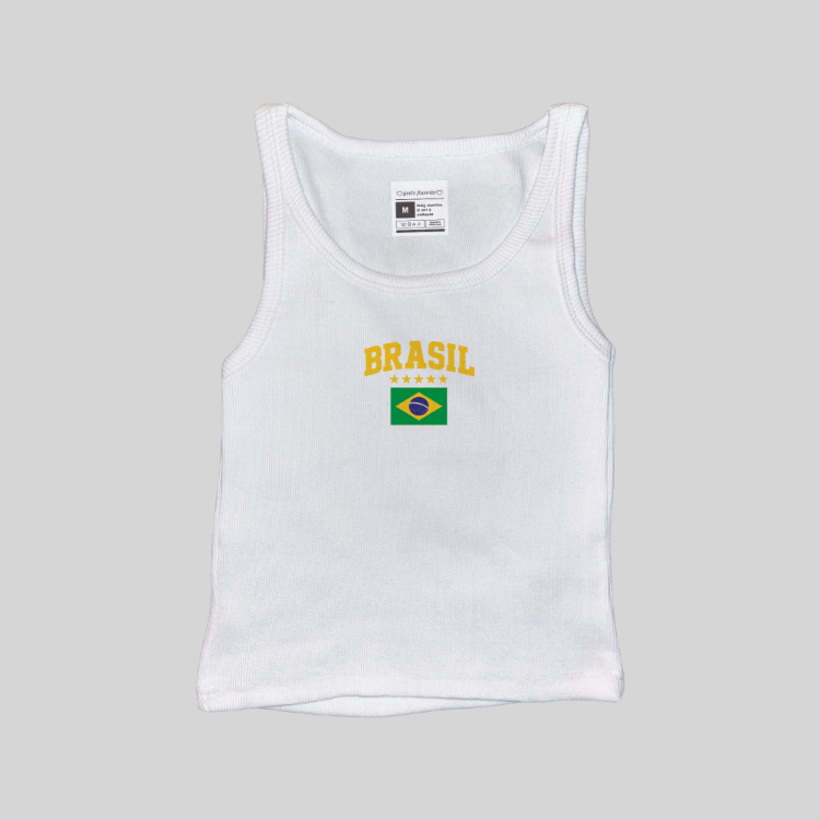 Brasil Fitilli Askılı Üst Atlet