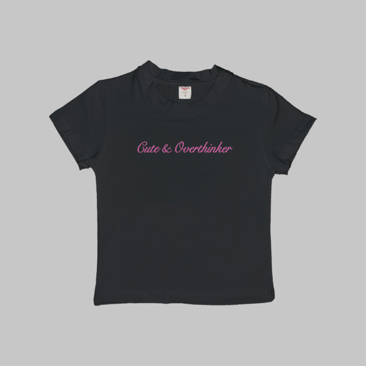 Cute & Overthinker Baby Tee
