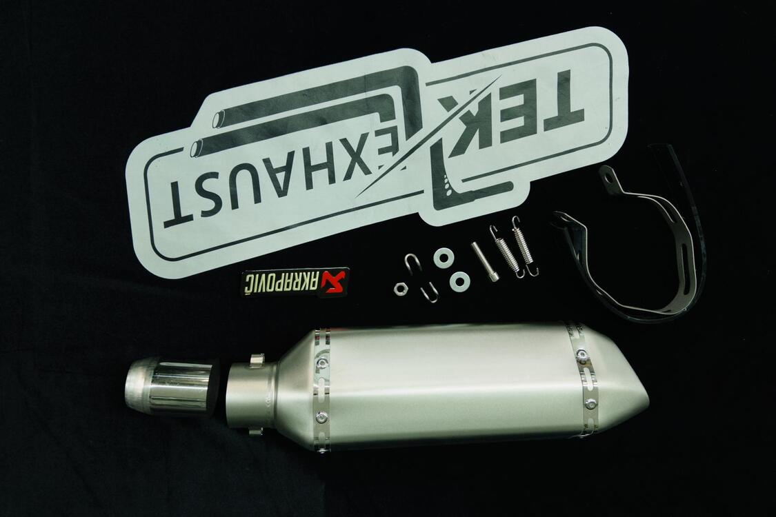 Akrapovic Performans Egzoz – full Gri