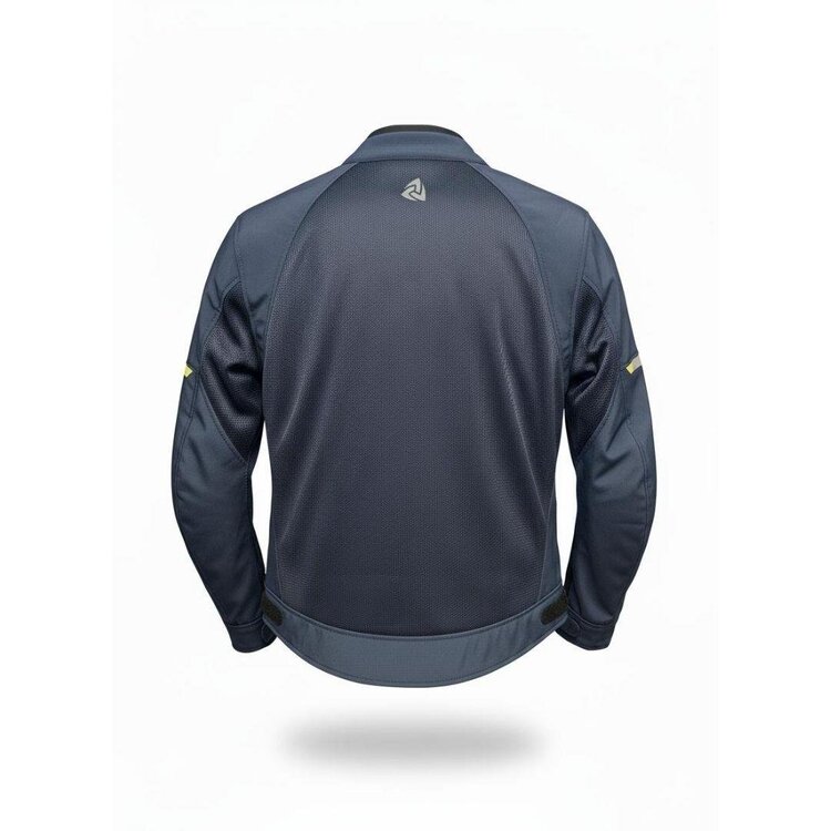 Nukrowear Jasper Mavi Softshell Erkek Motosiklet Ceketi
