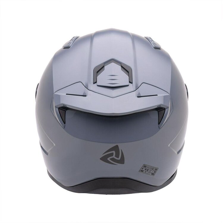 Nukro B-506 Solid Gloss Grey Kapalı Kask
