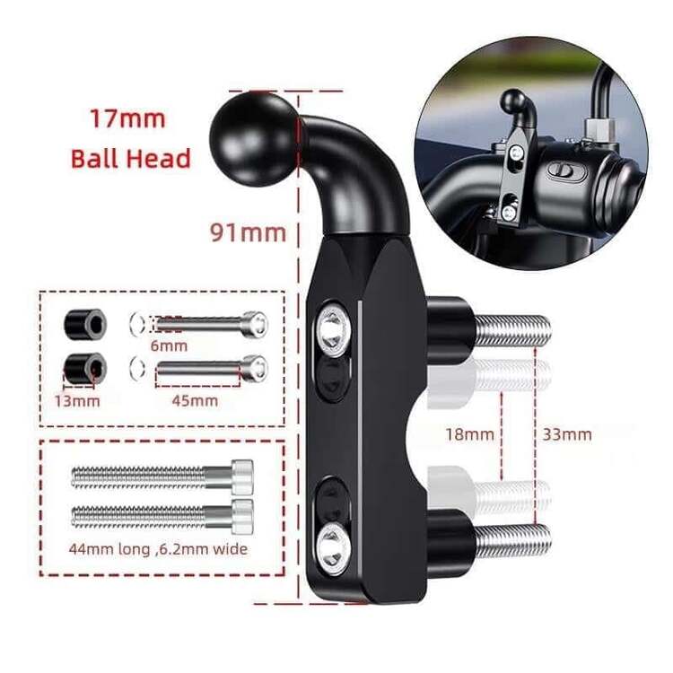 17mm Toplu Fren ve Debriyaj Noktası Bağlantı Aparatı