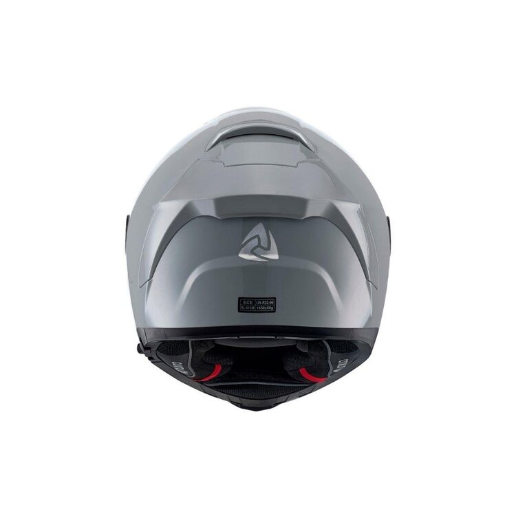 Nukro YM-853 Solid Gloss Nardo Gray Kapalı Kask