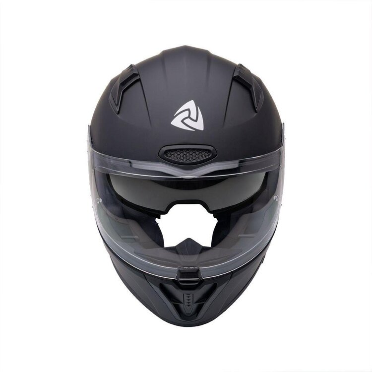Nukro B-506 Solid Matt Black Kapalı Kask
