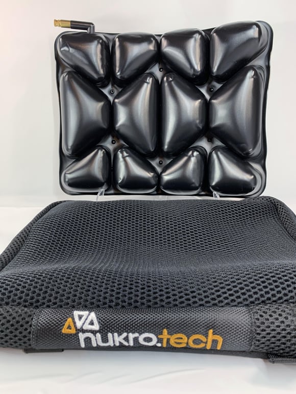 Nukro-Pillion Hava Destekli Motosiklet Sele Minderi
