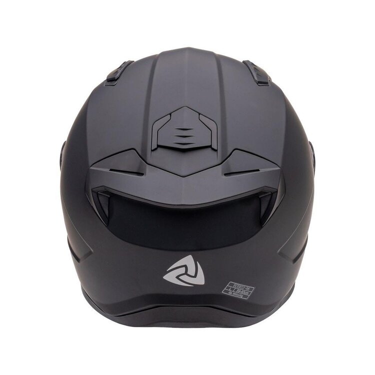 Nukro B-506 Solid Matt Black Kapalı Kask
