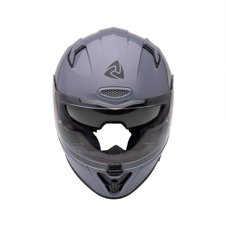 Nukro B-506 Solid Gloss Grey Kapalı Kask
