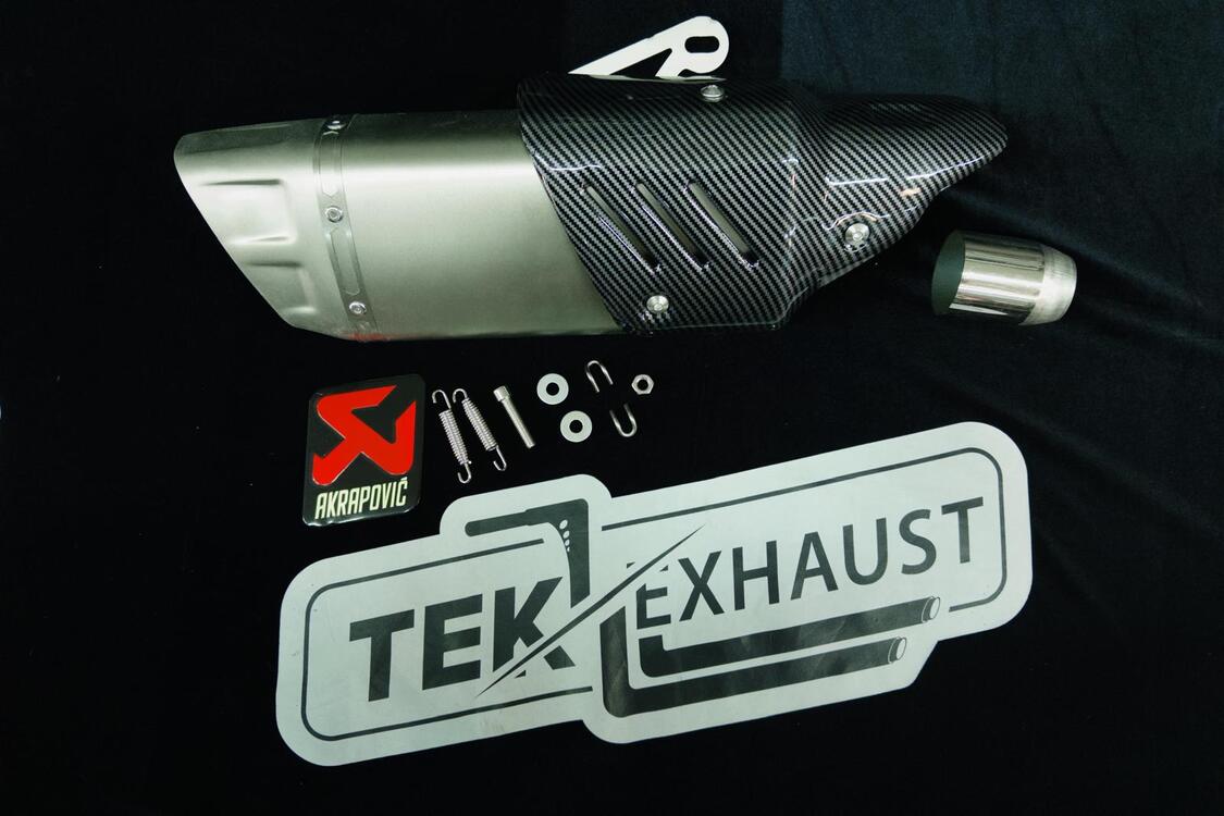 YENI MODEL AKREP PERFORMANS EGZOZ - GRİ - RACING LINE