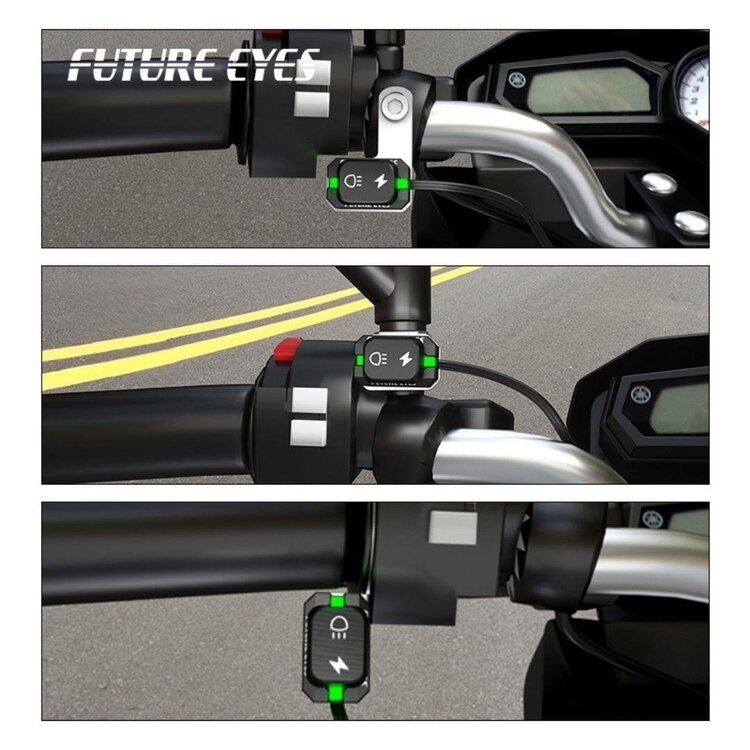 Future Eyes F20P Motosiklet Sis Farı 120W