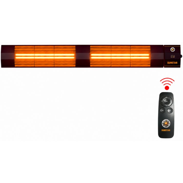 SUNSTAR HALOJEN ELEKTİRİKLİ SOBA İNFRARED ISITICI KUMANDALI 3600W