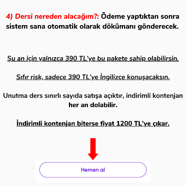 Sıfırdan İngilizce Konuşma Rehberi (Şu Ana Özel C1 Seviyesi Hediye)