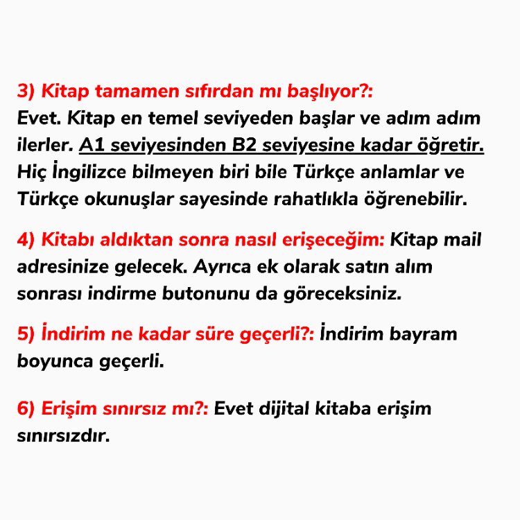 Sıfırdan İngilizce Konuşturan Set (3 Dijital Kitap)