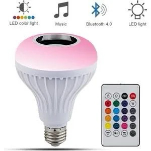Bluetooth hoparlör lamba rgb renkli, 
