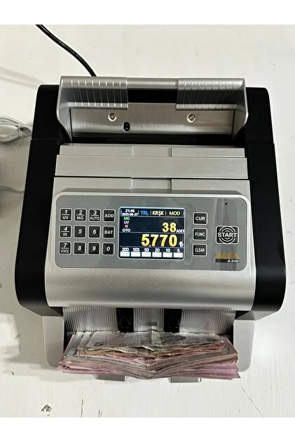 Alfa A950 tl karışık para sayma makinası sıfır iki yıl garantili