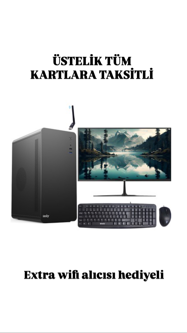 İ5 3. Nesil komple set masaüstü iş-ofis ödev bilgisayarı