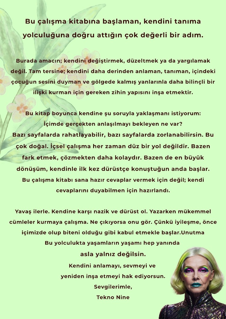 Gölge Çalışma Kitabı Tekno Nine