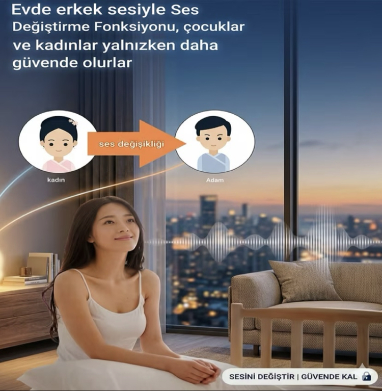 Kablosuz HD Video Kapı Zili – WiFi Bağlantılı Akıllı Güvenlik Kamerası