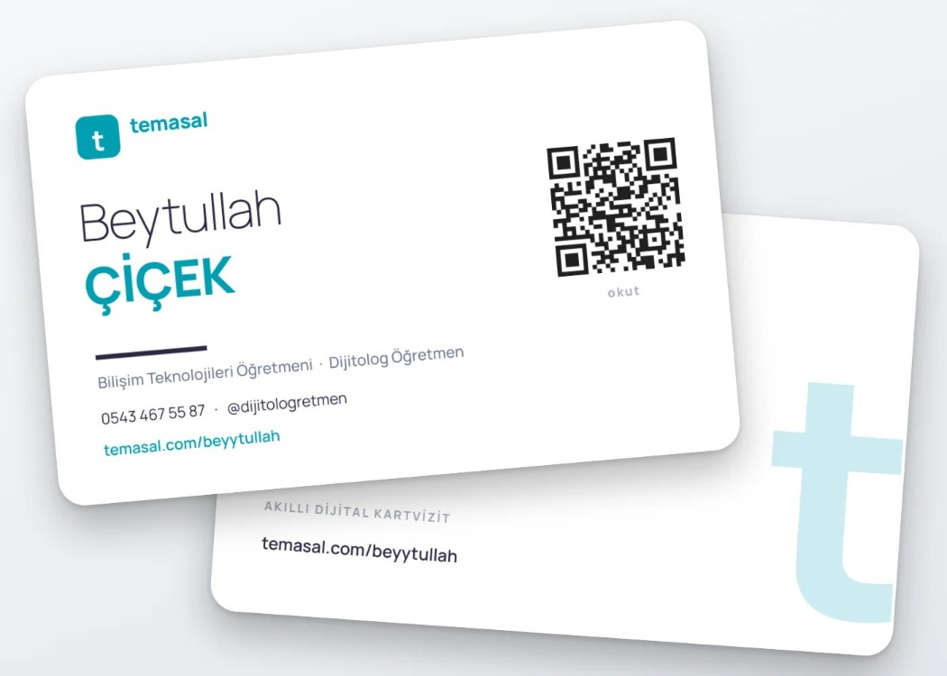 NFC Kartvizit — Poster