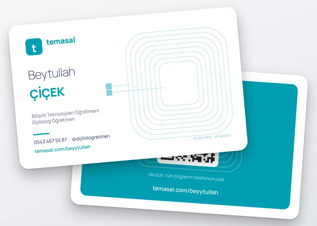 NFC Kartvizit — Anten
