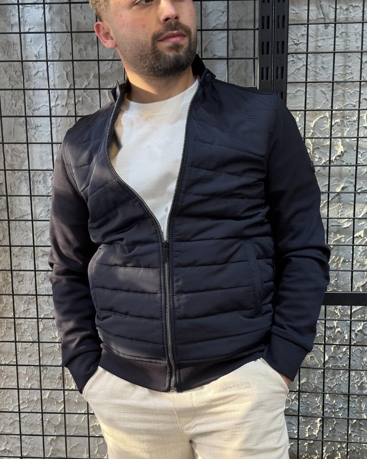 Lacivert Mevsimlik Ceket