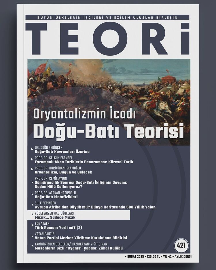 Oryantalizmin İcadı Doğu-Batı Teorisi 