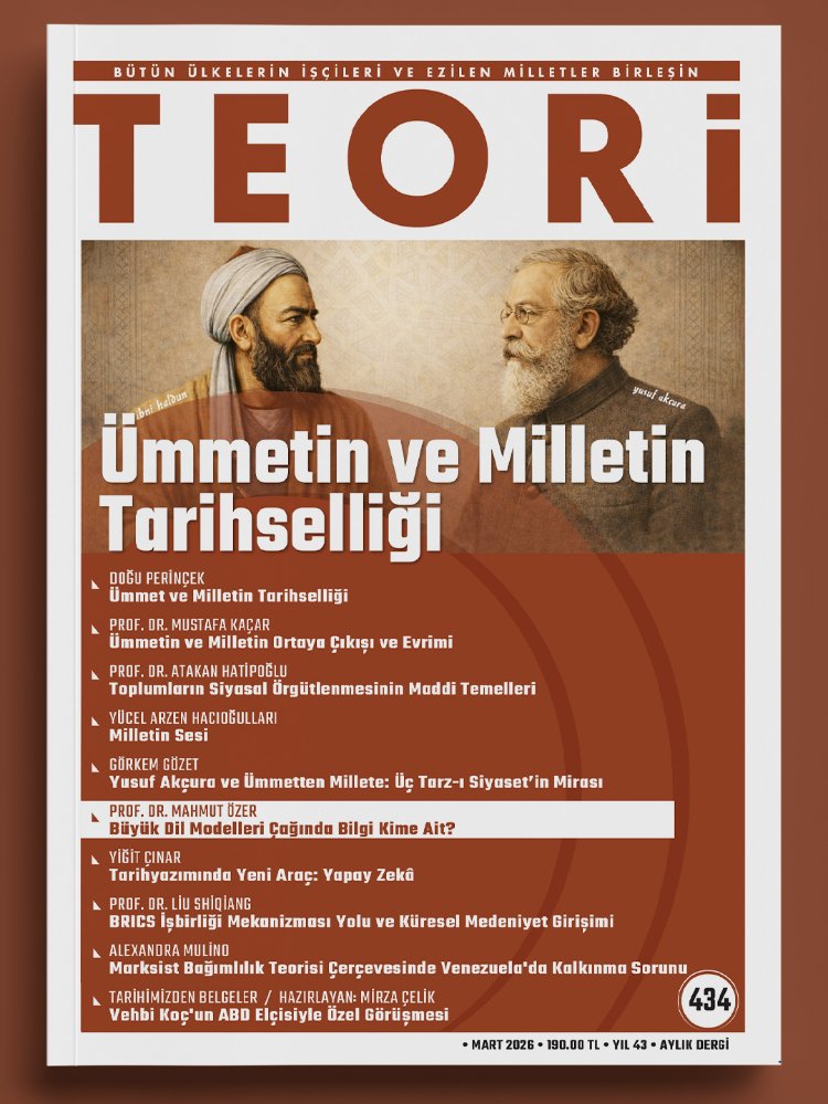 ÜMMETİN VE MİLLETİN TARİHSELLİĞİ