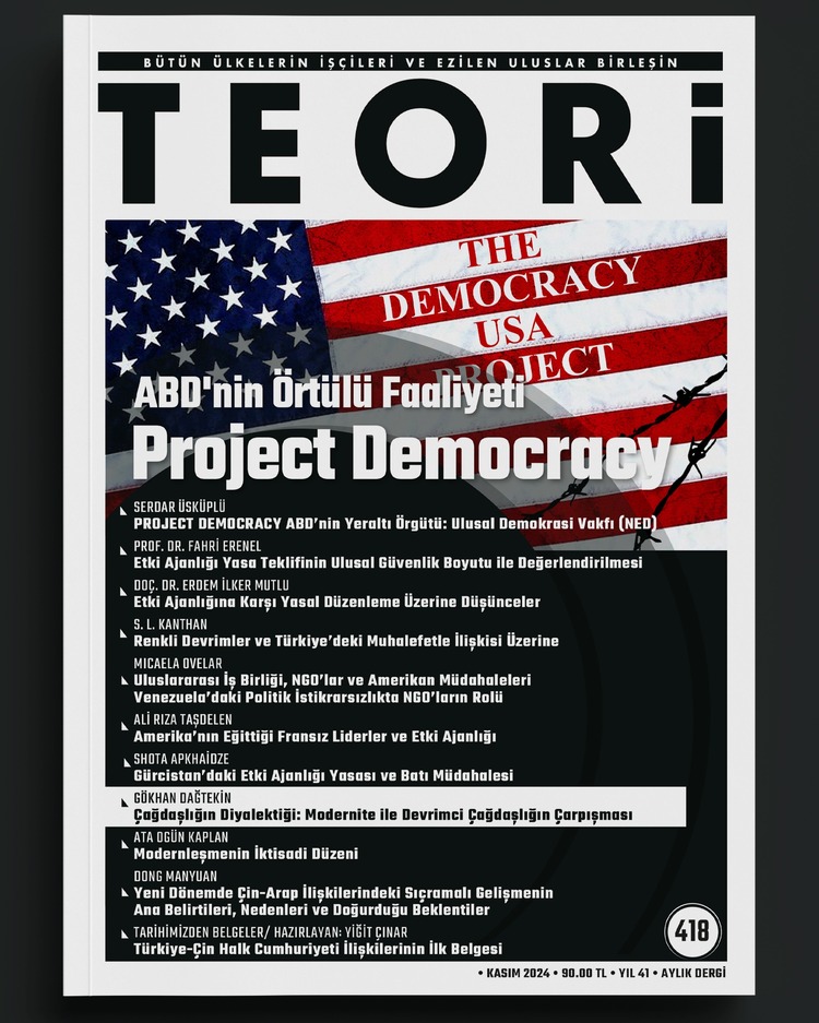 ABD'NİN ÖRTÜLÜ FAALİYETİ PROJECT DEMOCRACY (E-DERGİ)