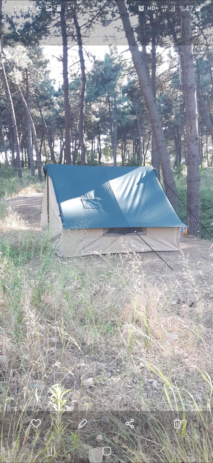 Bungalov çadır 6 kişilik 