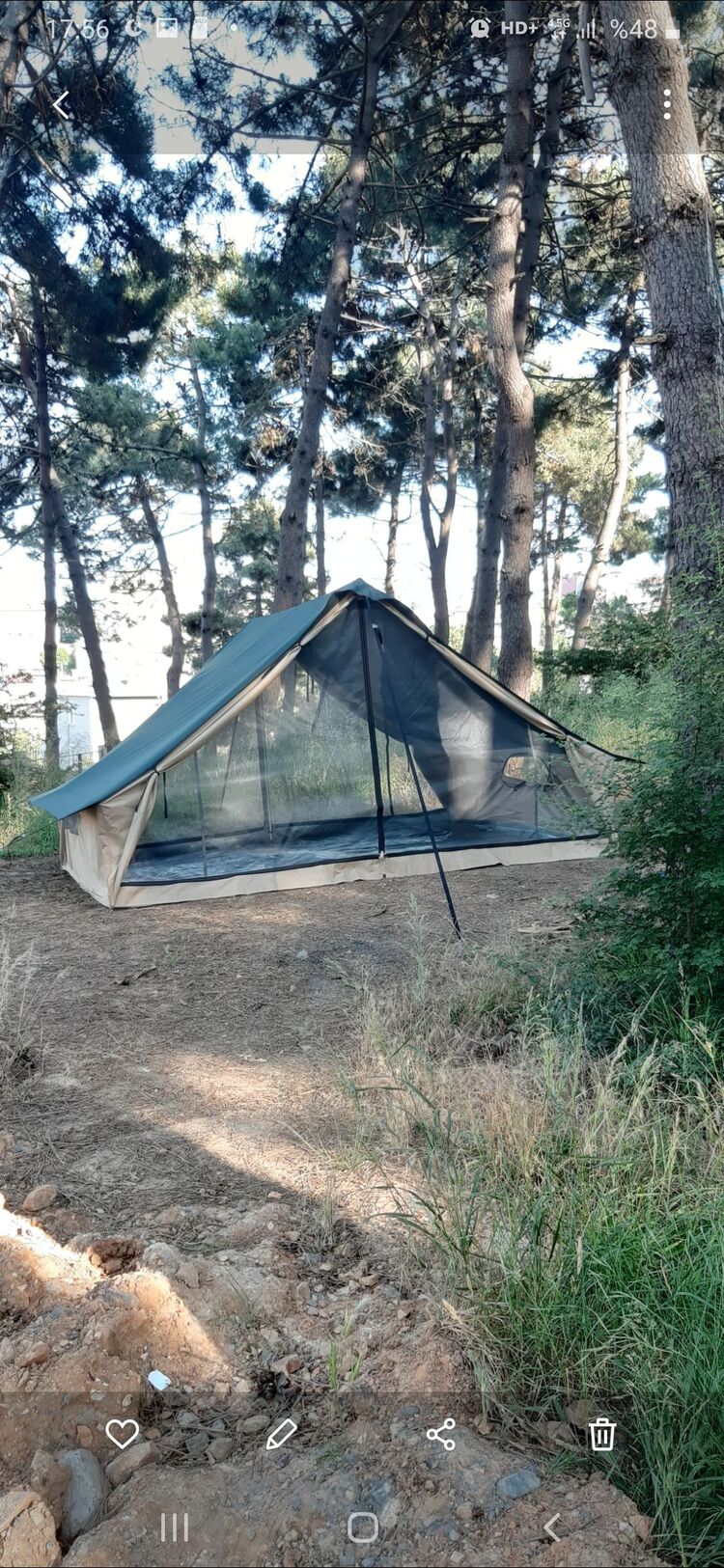 Bungalov çadır 6 kişilik 