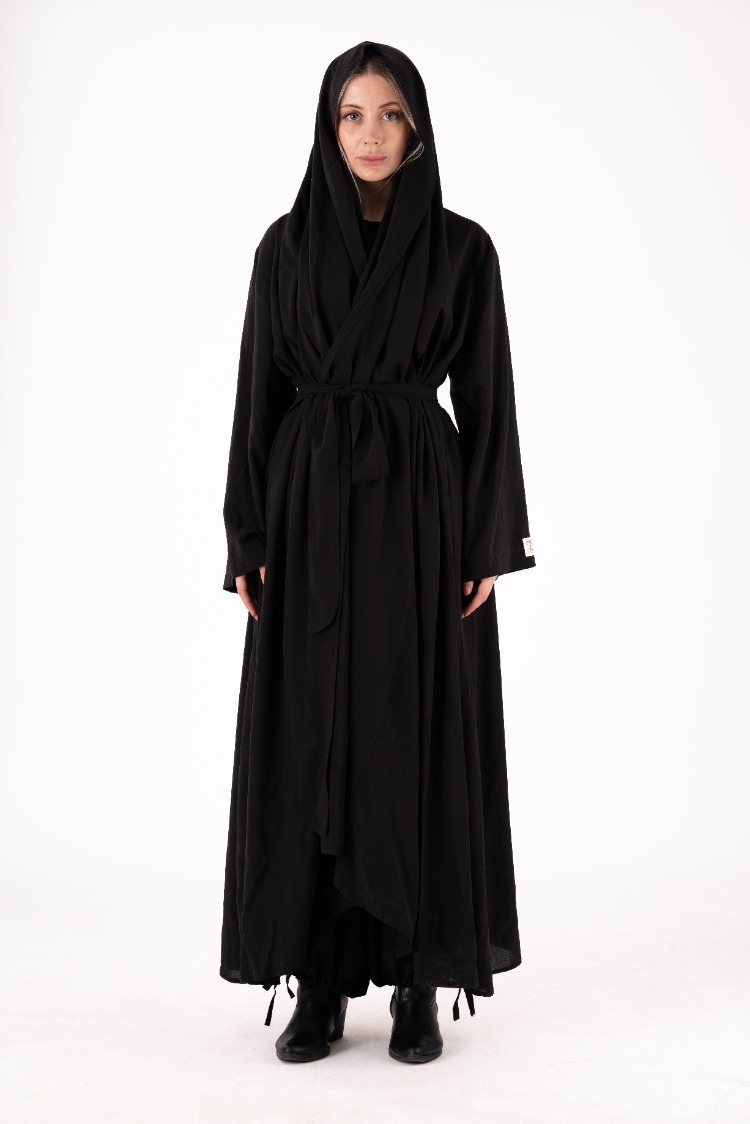 tasarım abaya (siyah)