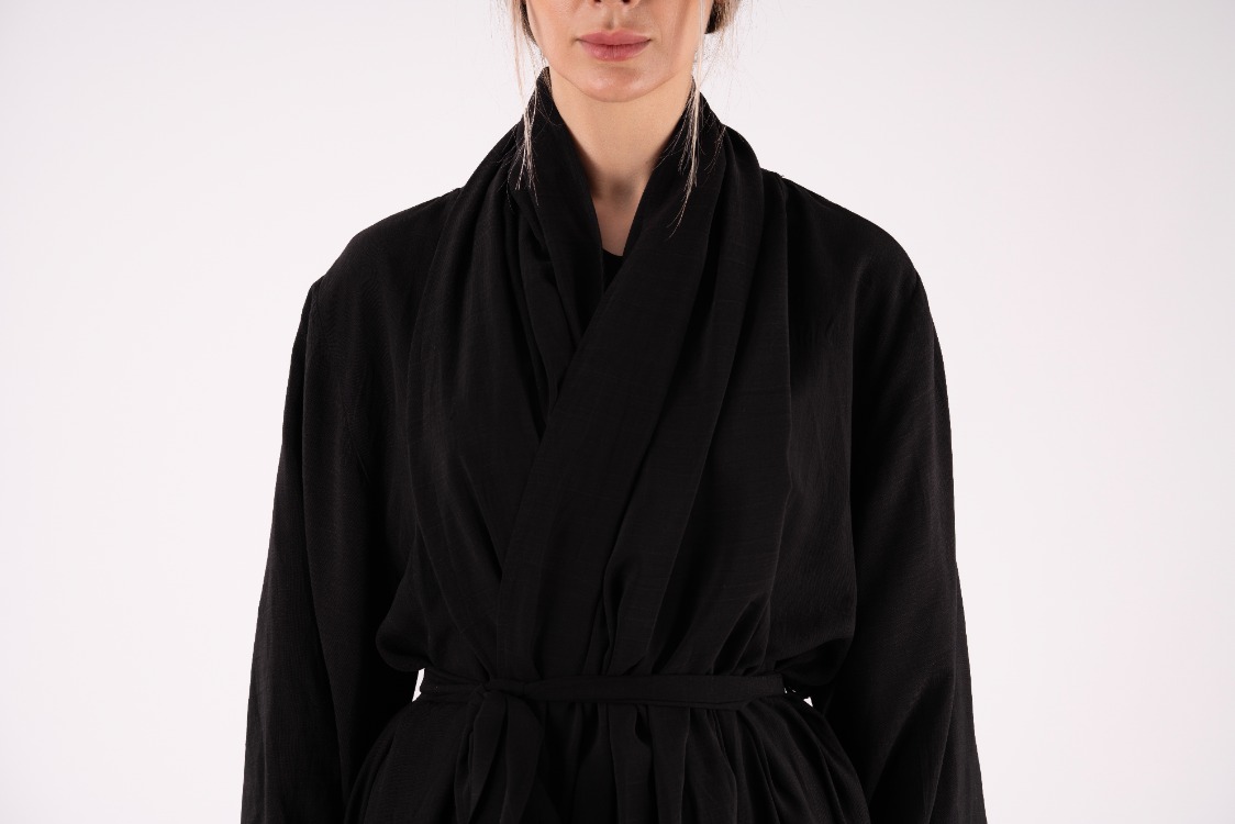 tasarım abaya (siyah)