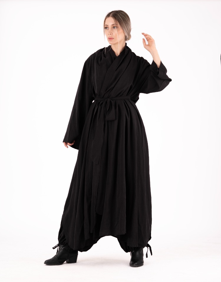 tasarım abaya (siyah)