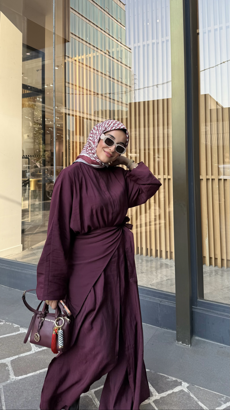 3’lu Abaya Takım
