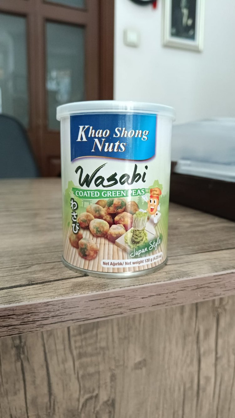 wasabi kaplı bezelye 