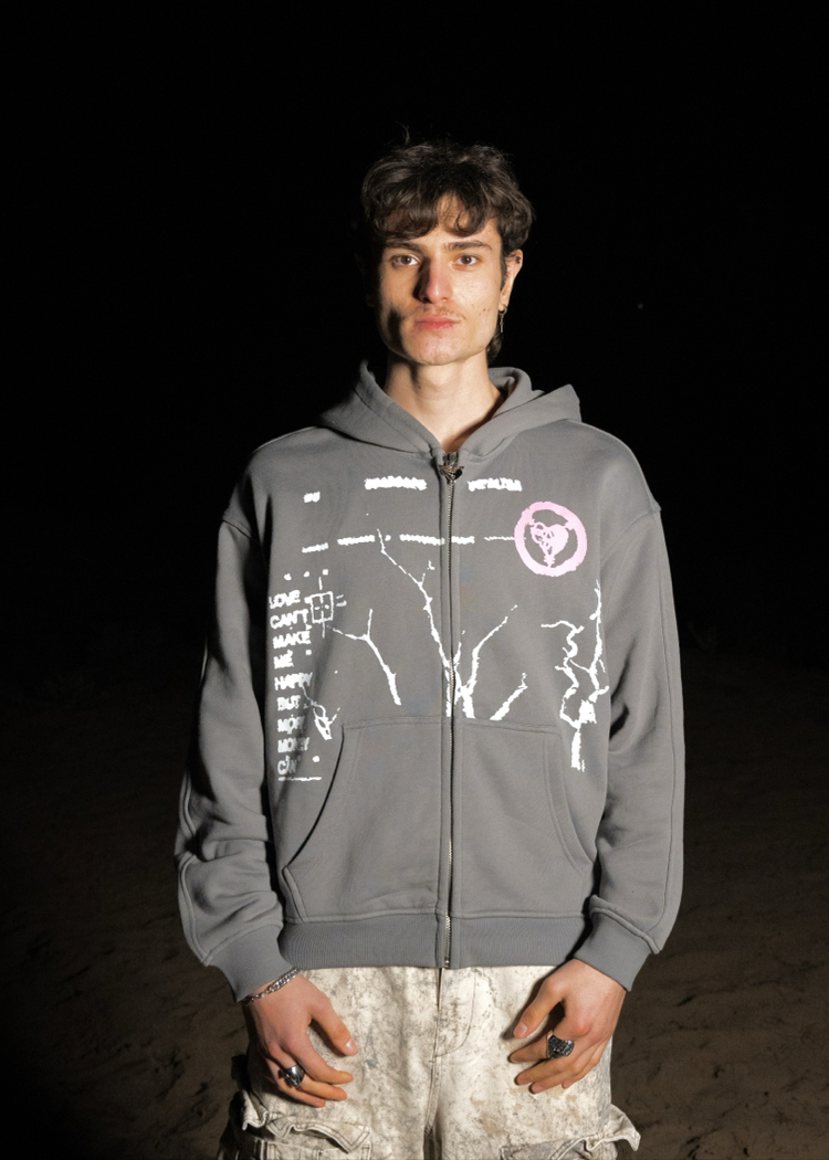 Moremoney Oversize | Zip Hoodie