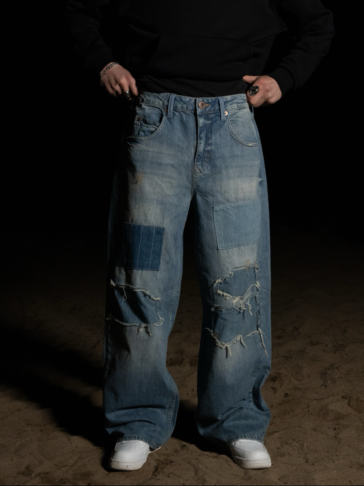 Denim Patch | Baggy Jean