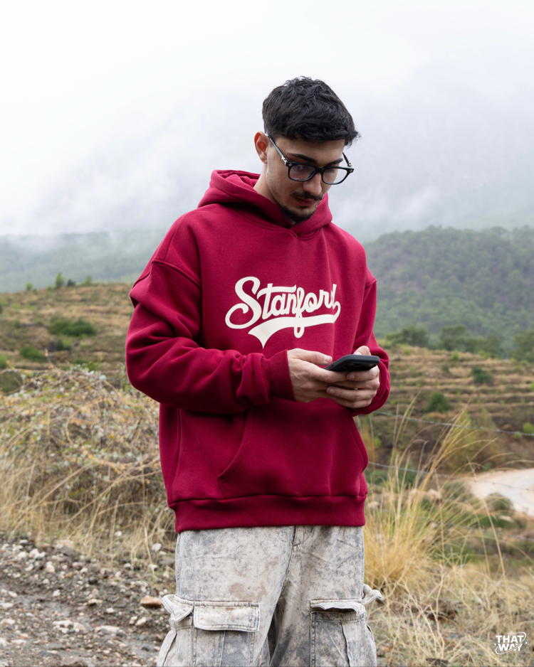 Stanford Bordo | Oversize Hoodie