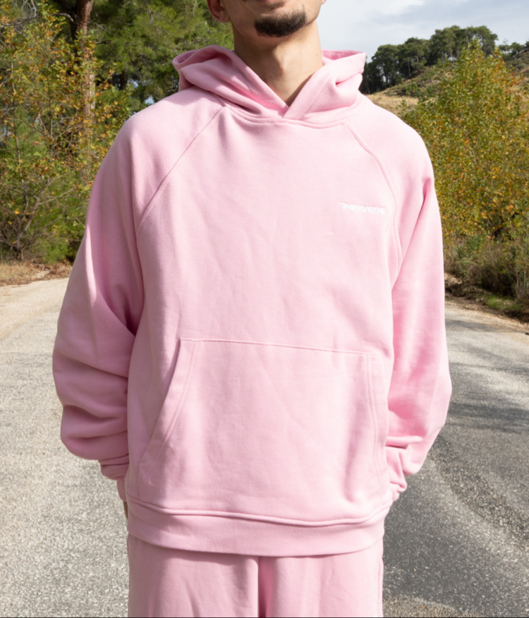 S.H Boxy Fit | Pink Oversize Hoodie