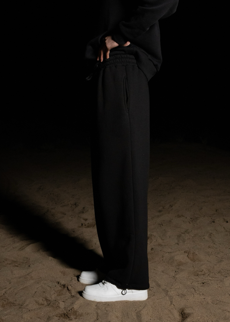 Black Basic | Baggy Jogger