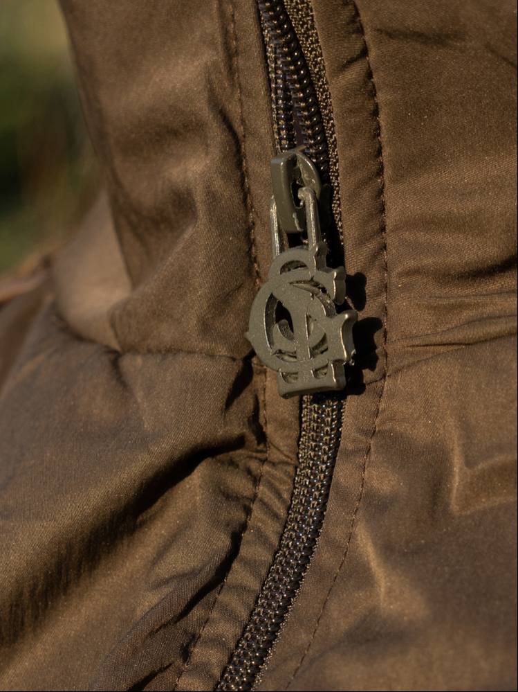 Gst Brown | Boxy Parachute Jacket