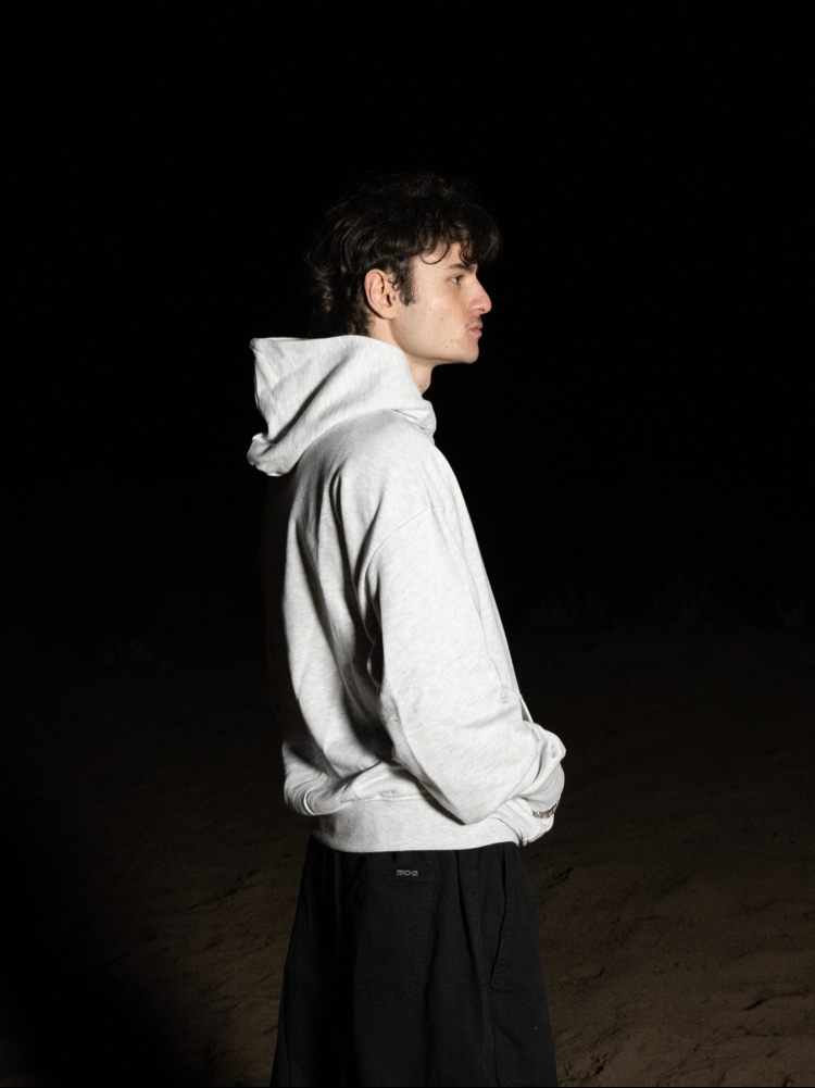 S.H Boxy Fit | Grey Oversize Hoodie