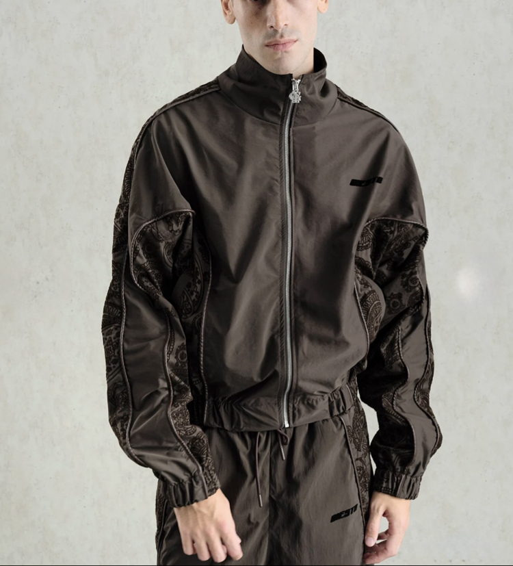 Gst Brown | Boxy Parachute Jacket
