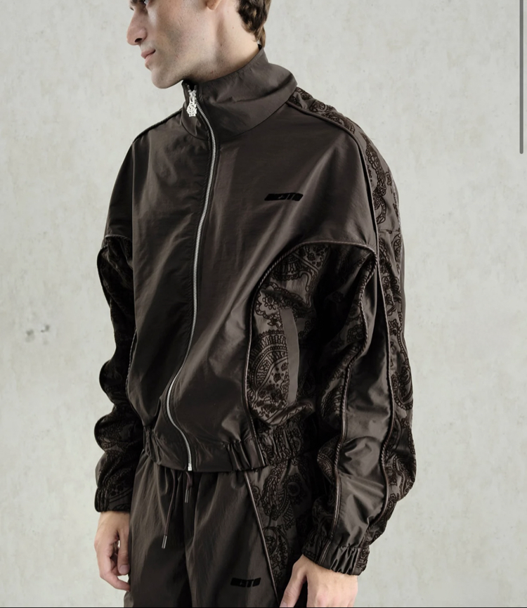 Gst Brown | Boxy Parachute Jacket