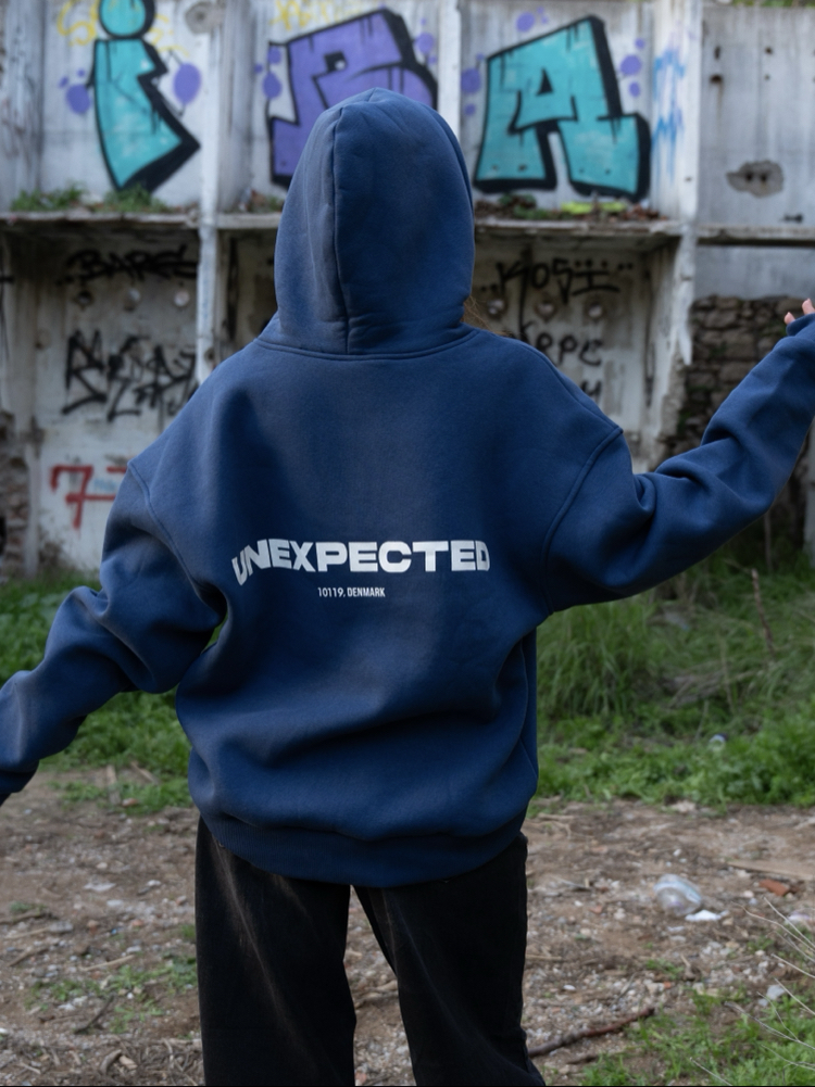 Unexpected | Navy Oversize Hoodie