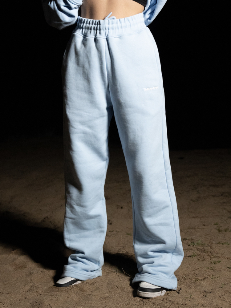 S.H Baggy Fit | Blue Open Leg Jogger