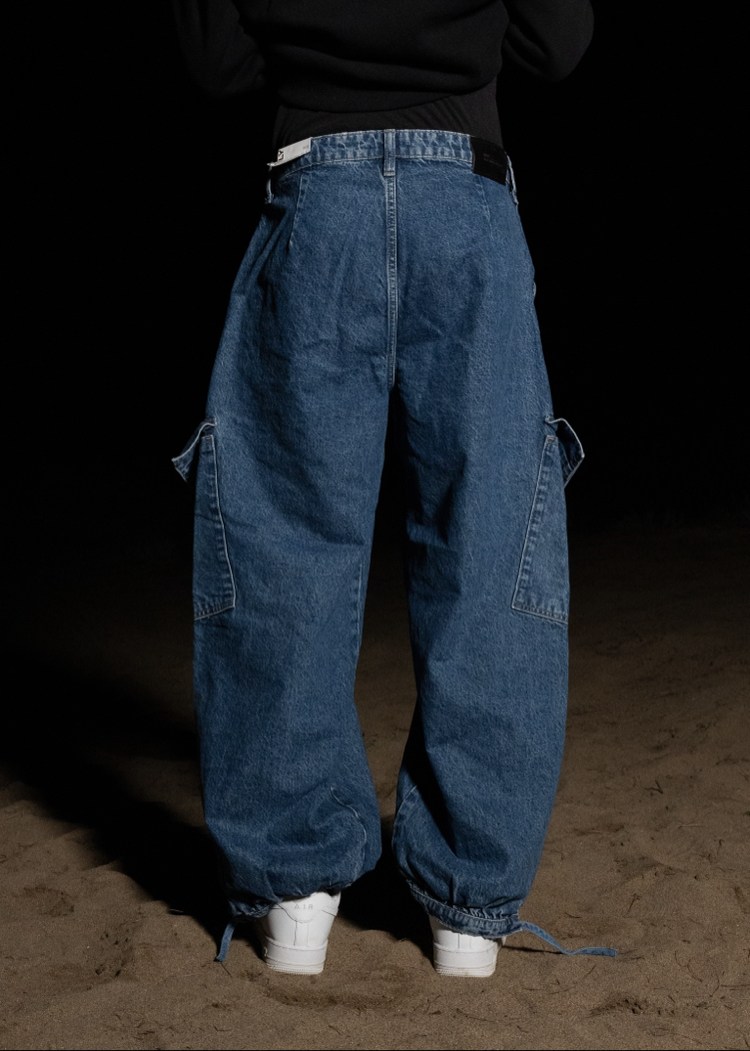Urban Cargo | Denim Baggy Jean