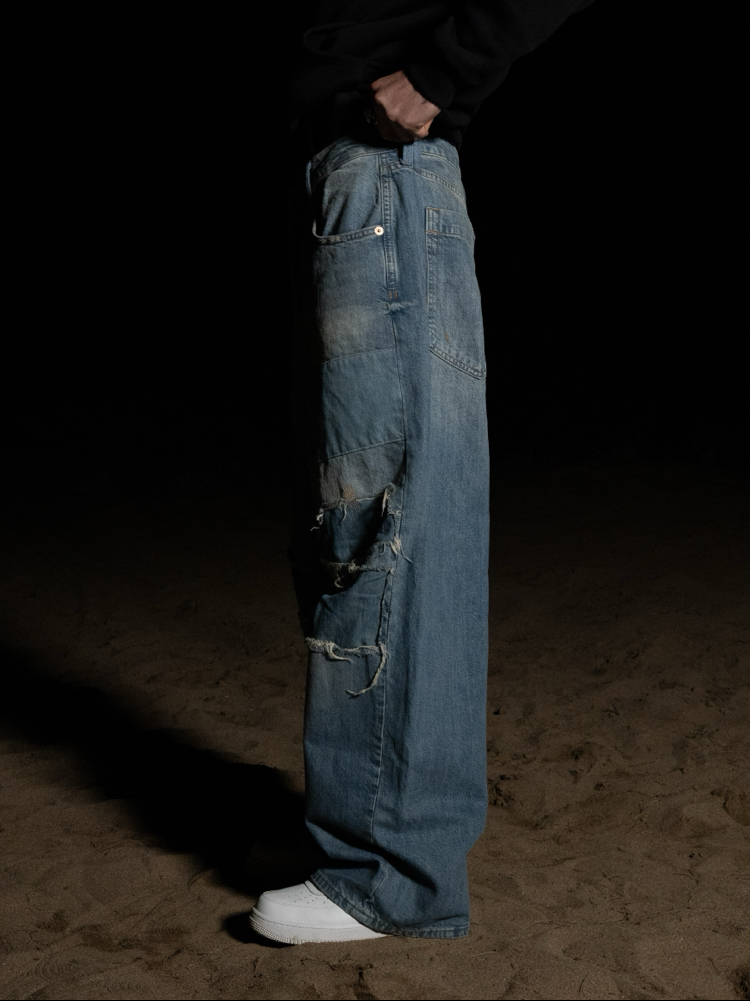 Denim Patch | Baggy Jean