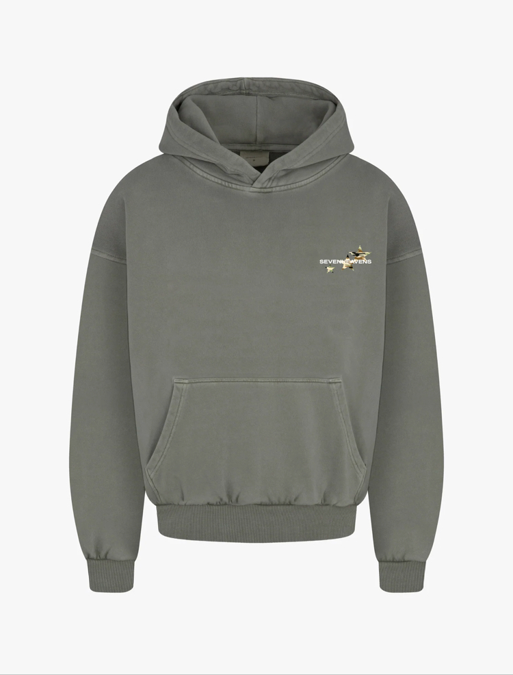 S.H Camo Print | Oversize Hoodie